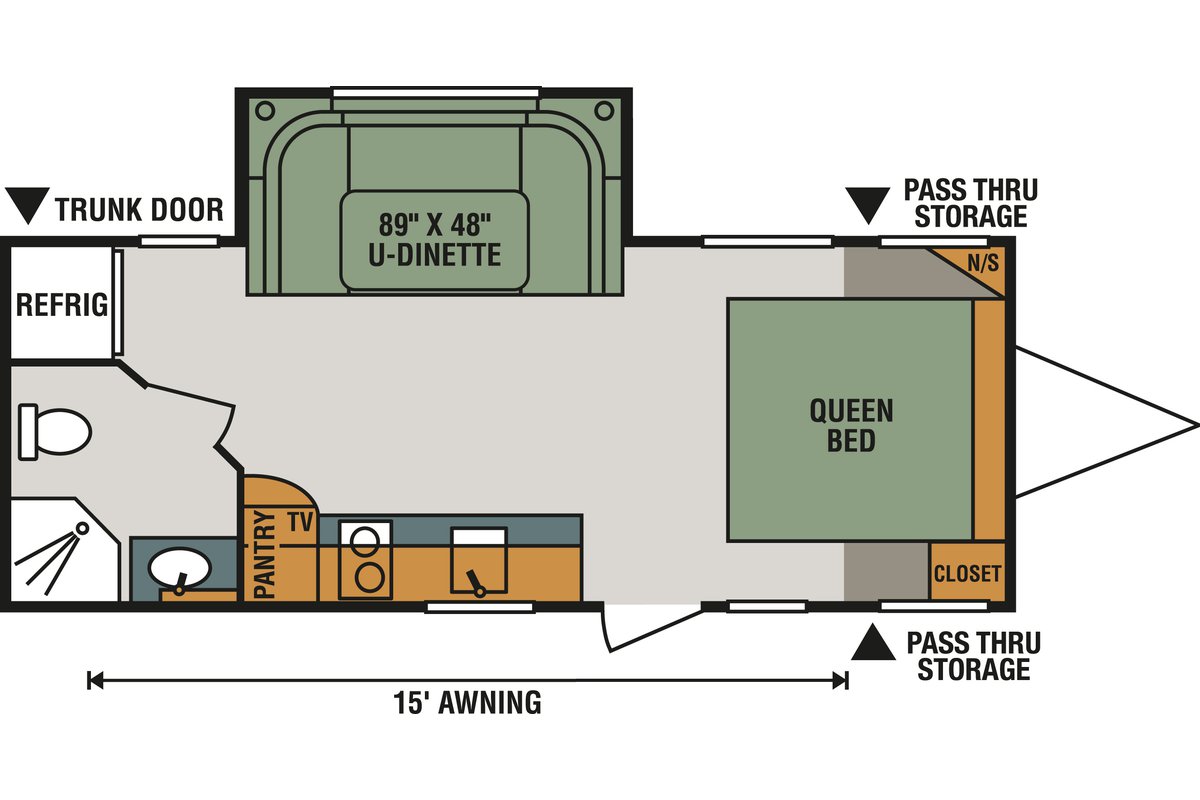 Escape E201RB floorplan image