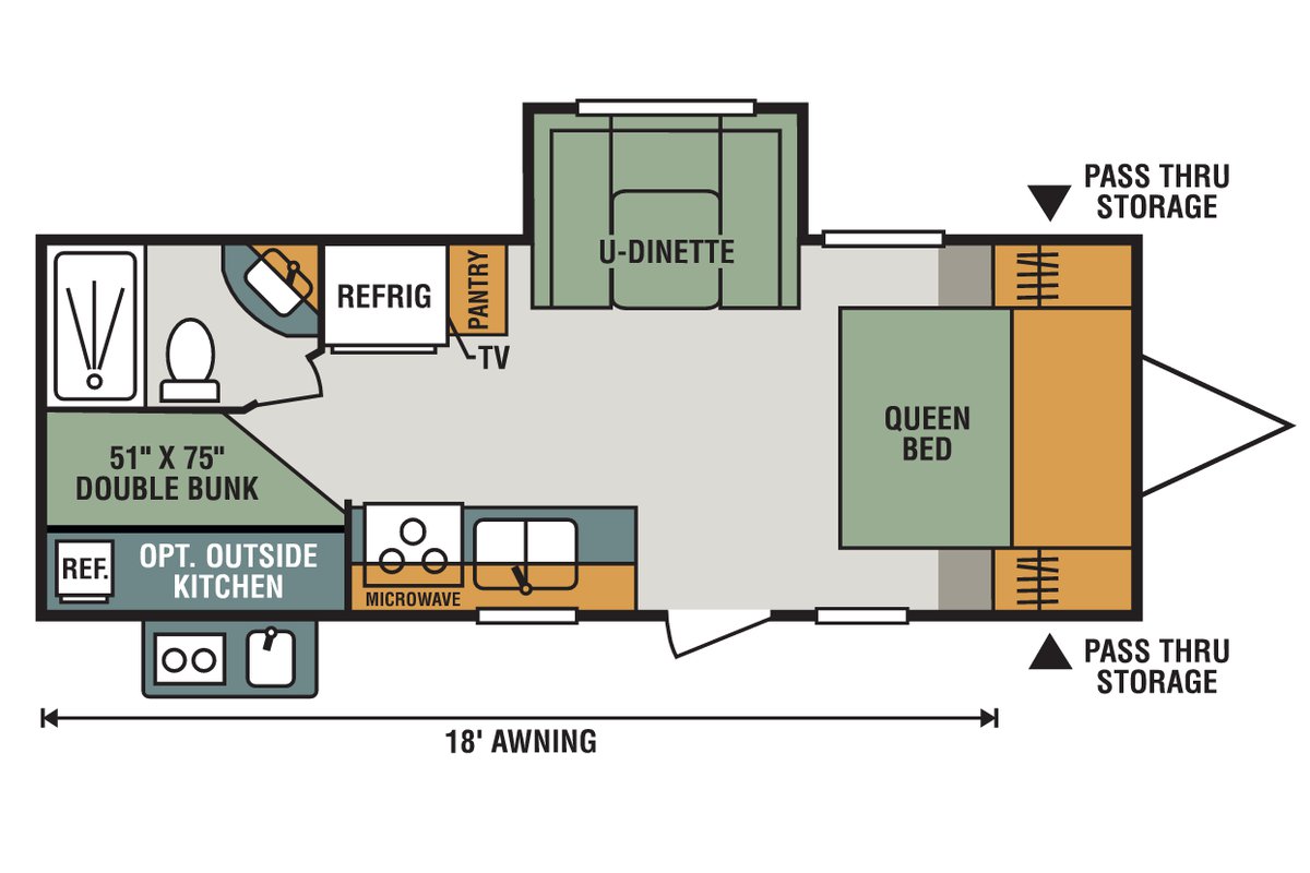 231BHLE floorplan image