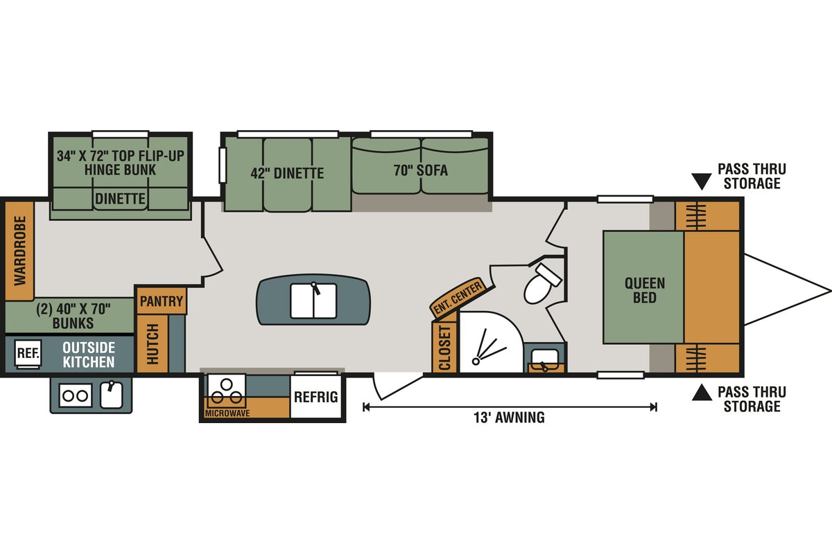 333BHK floorplan image